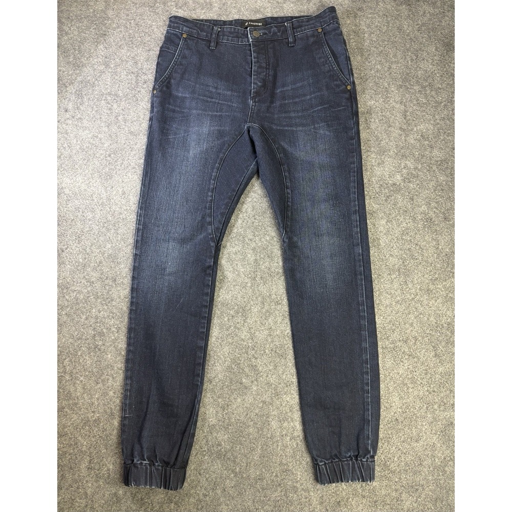 Zanerobe Slingshot Denimo‎ Jogger Jeans Men's Size 32 Dark Wash Stretch